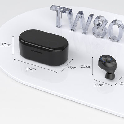 اثر انگشت هدفون بلوتوث ضد عرق TW80 55mAh