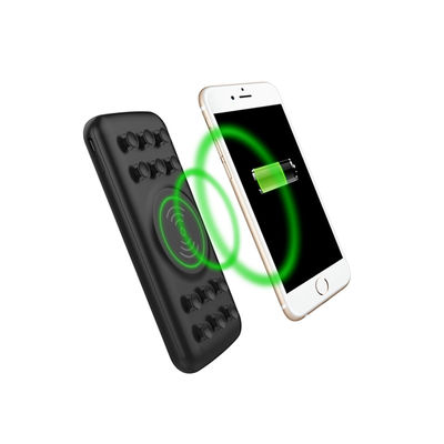 ساکشن کاپ 10000mAh 9V 2A پاور بانک شارژ بی سیم