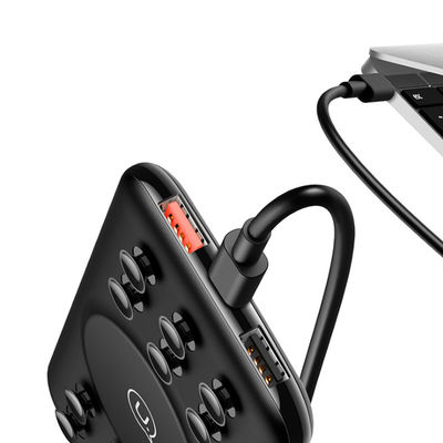 ساکشن کاپ 10000mAh 9V 2A پاور بانک شارژ بی سیم