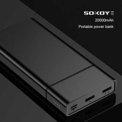ظرفیت بالای 20000 میلی آمپر ساعت 380 گرم باتری USB دوگانه
