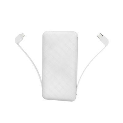 کابل داخلی 10000mAh 210g Ultra Slim Power Bank