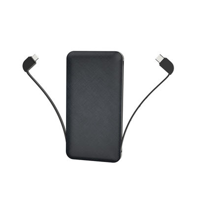 کابل داخلی 10000mAh 210g Ultra Slim Power Bank