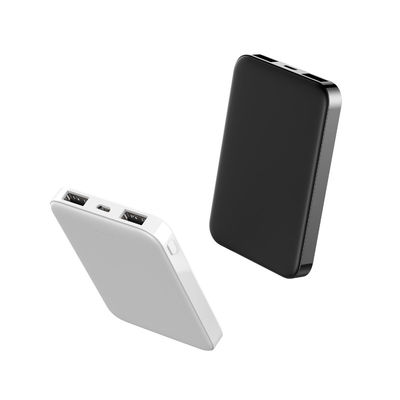 پاور بانک دو USB قابل حمل Li Polymer 103g 62mm