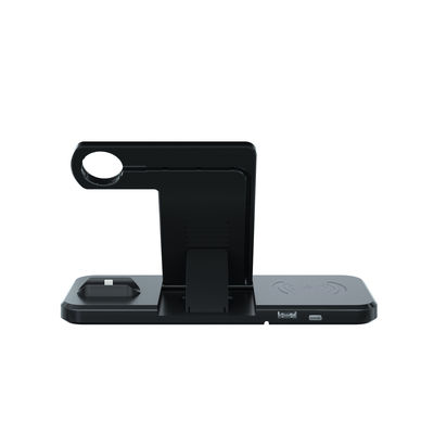 شارژر بی سیم تلفن بی سیم N51 4 در 1 شارژر بی سیم Power Bank Qi