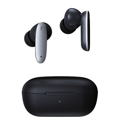 HIFI نویز لغو کردن بی سیم بلوتوث Earbuds IPX4 ضد آب تراشه های دوگانه