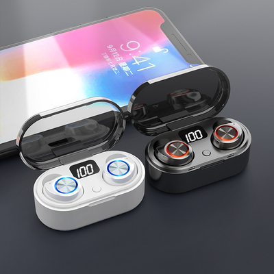 OEM تغییر نام داده شده برای هدفون TW80 Earphone Wireless LED Display BT 5.0 Headphones Wireless Headset Earphone TW80
